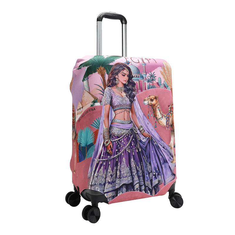 FUNDA PARA MALETA (QUEEN CLEOPATRA)