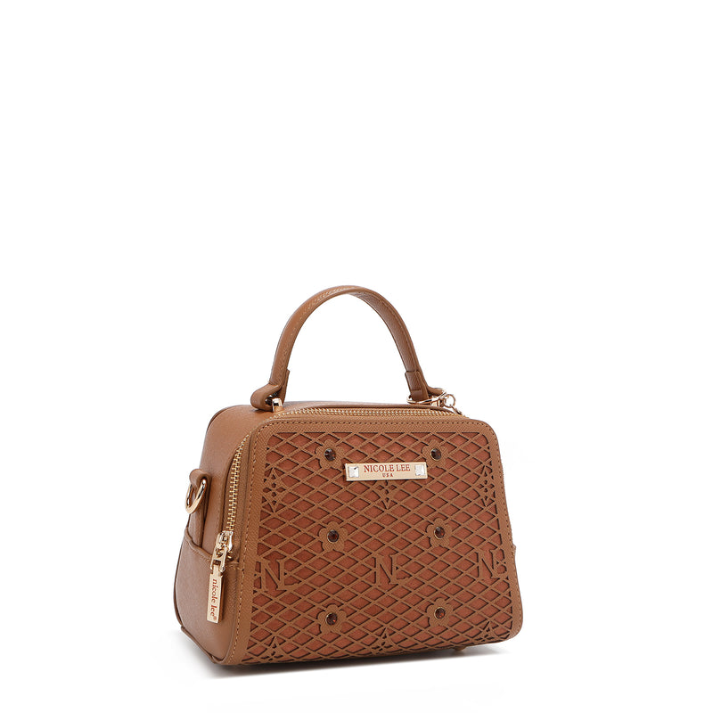 Mini Gracie Hand Bag (Brown)