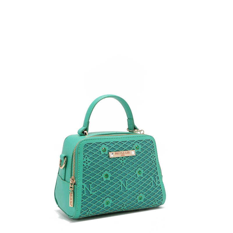 Mini Gracie Hand Bag (Green)