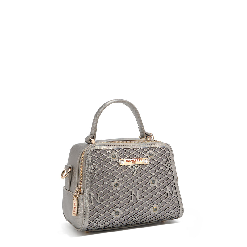 MINI GRACIE HAND BAG (GRAY)