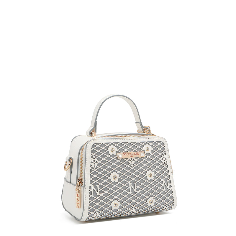 Mini Gracie Hand Bag (White)