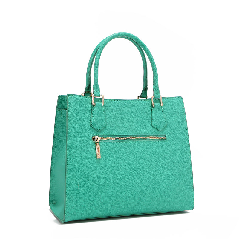Gracie Structured Tote Bag (Green)
