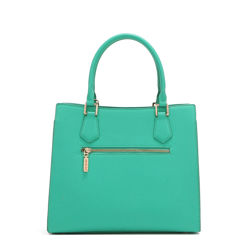 Gracie Structured Tote Bag (Green)