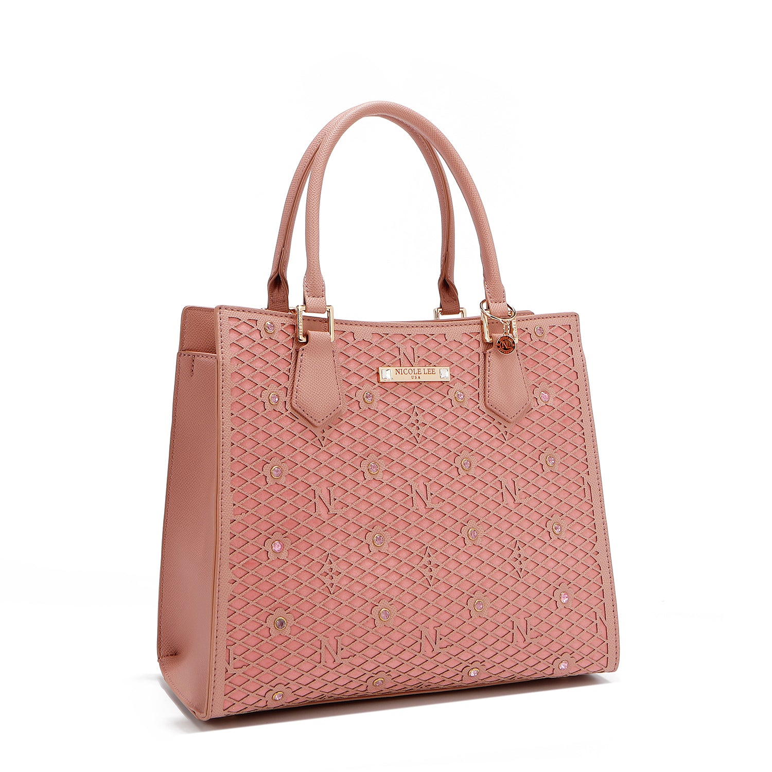 BOLSO TOTE ESTRUCTURADO GRACIE (ROSA)