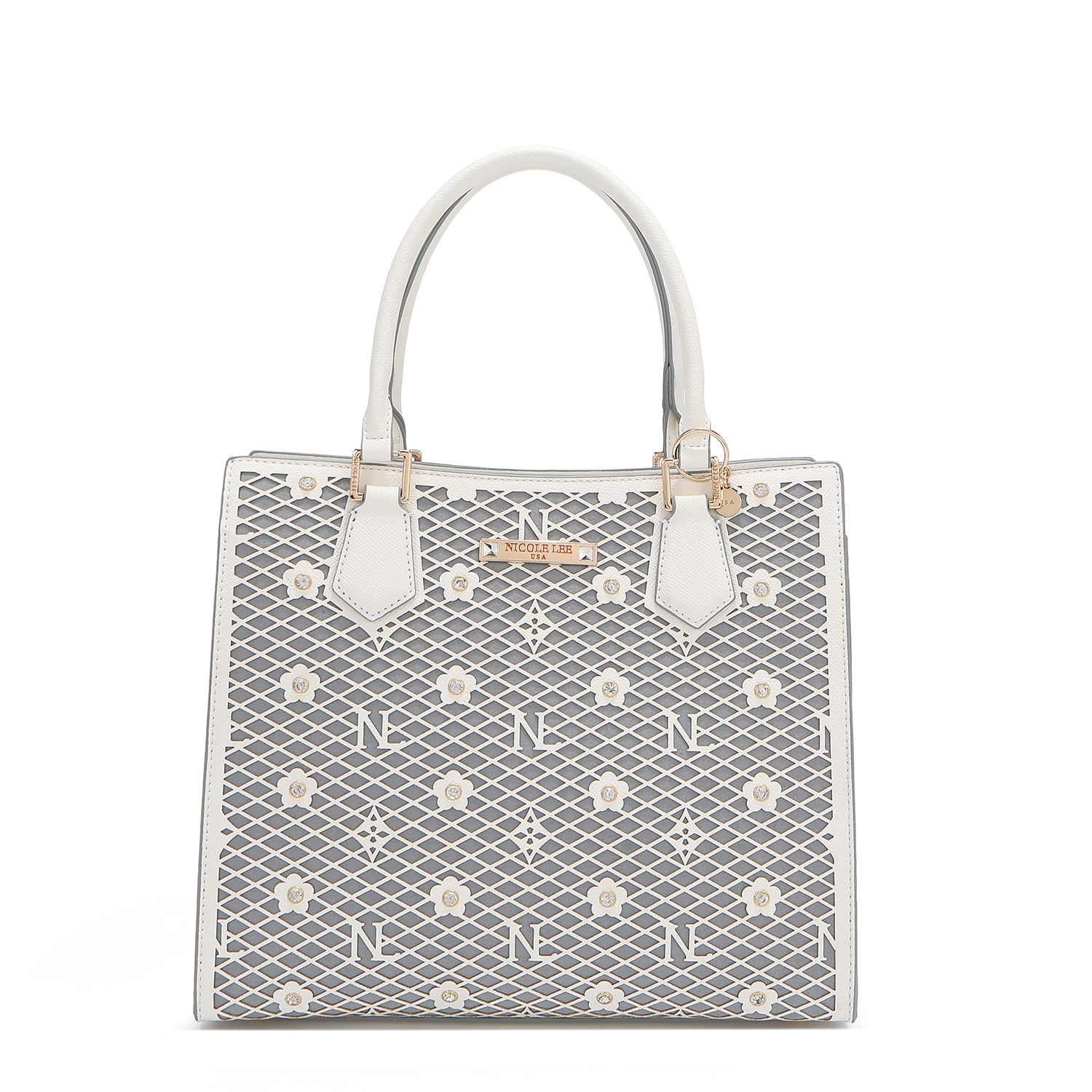 BOLSO TOTE ESTRUCTURADO GRACIE (BLANCO)