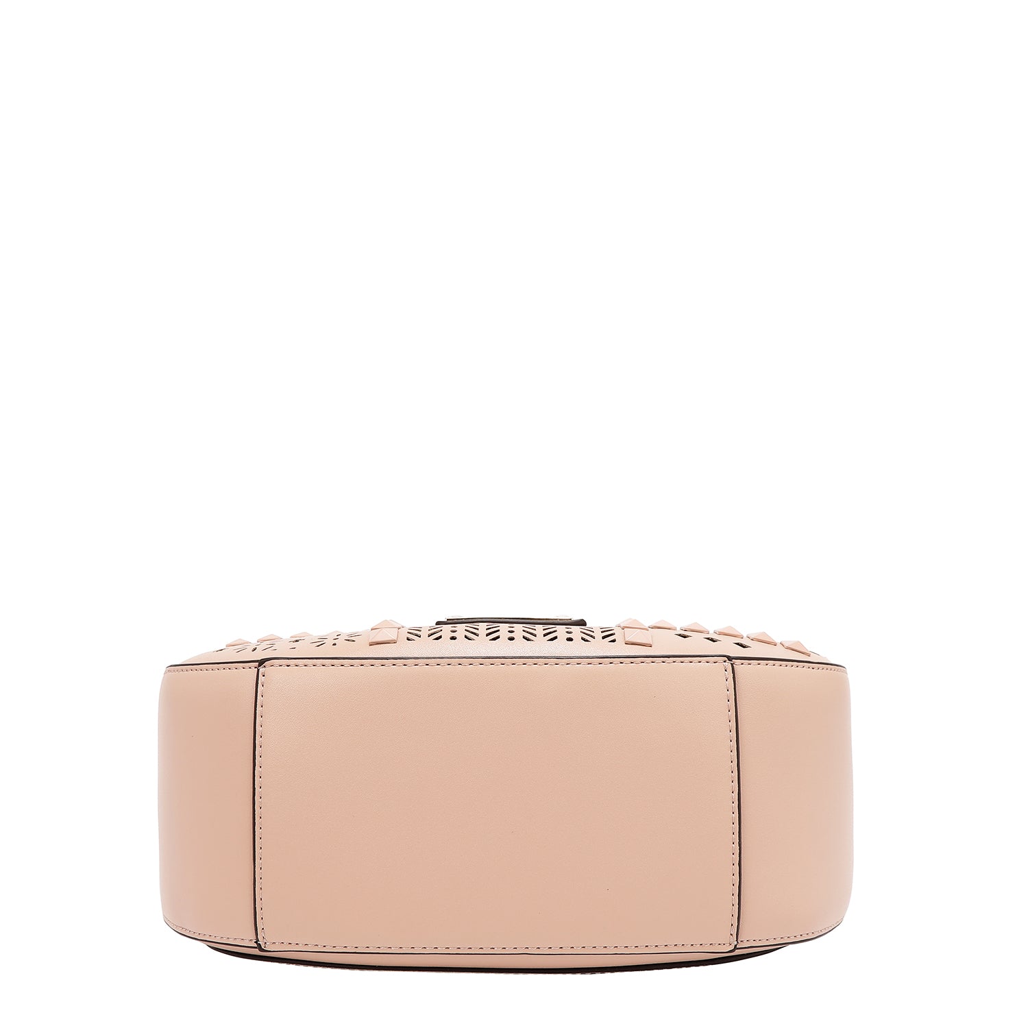 Sac à bandoulière avec coupe géométrique (rose)