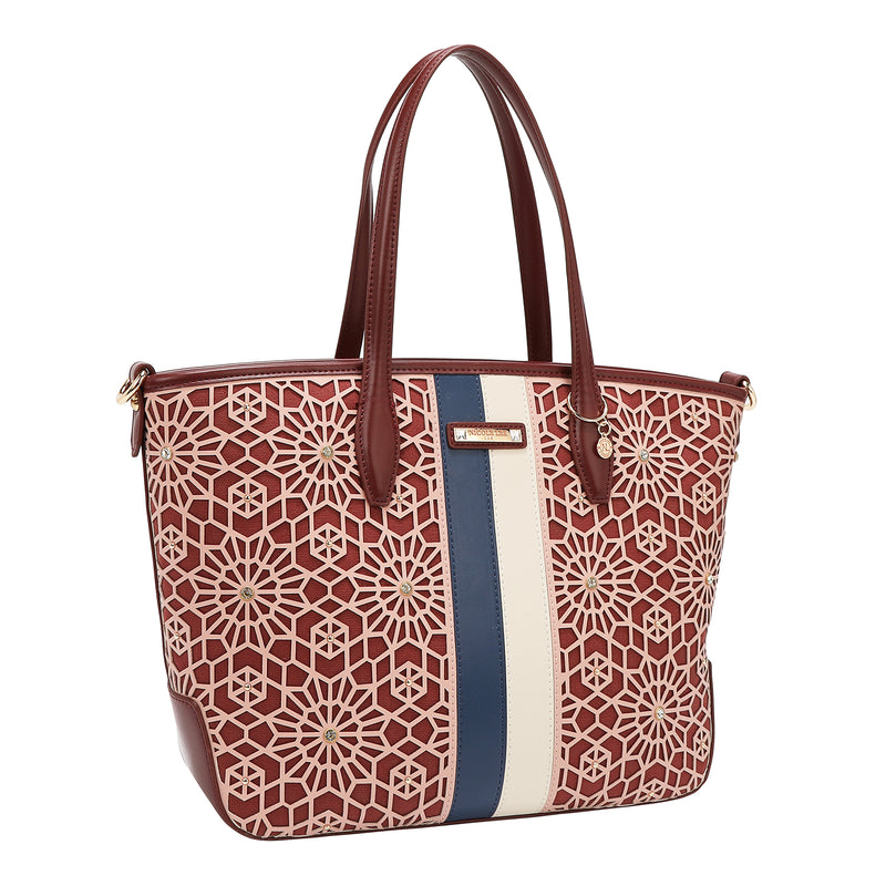HANDBAG LSR17442 (VINO)