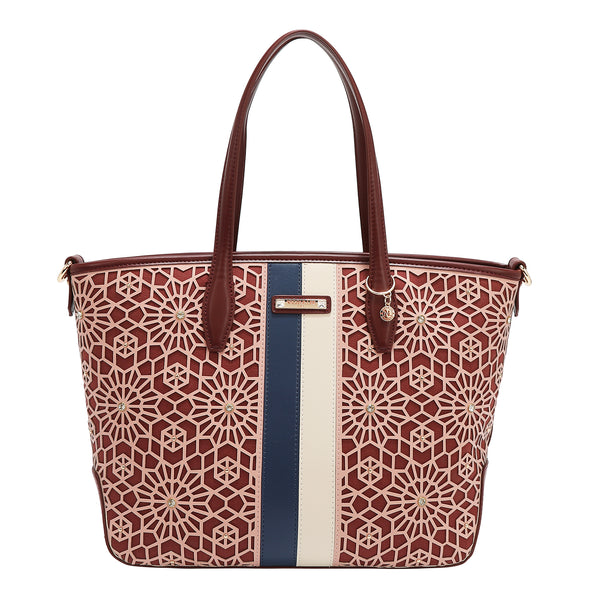 HANDBAG LSR17442 (VINO)