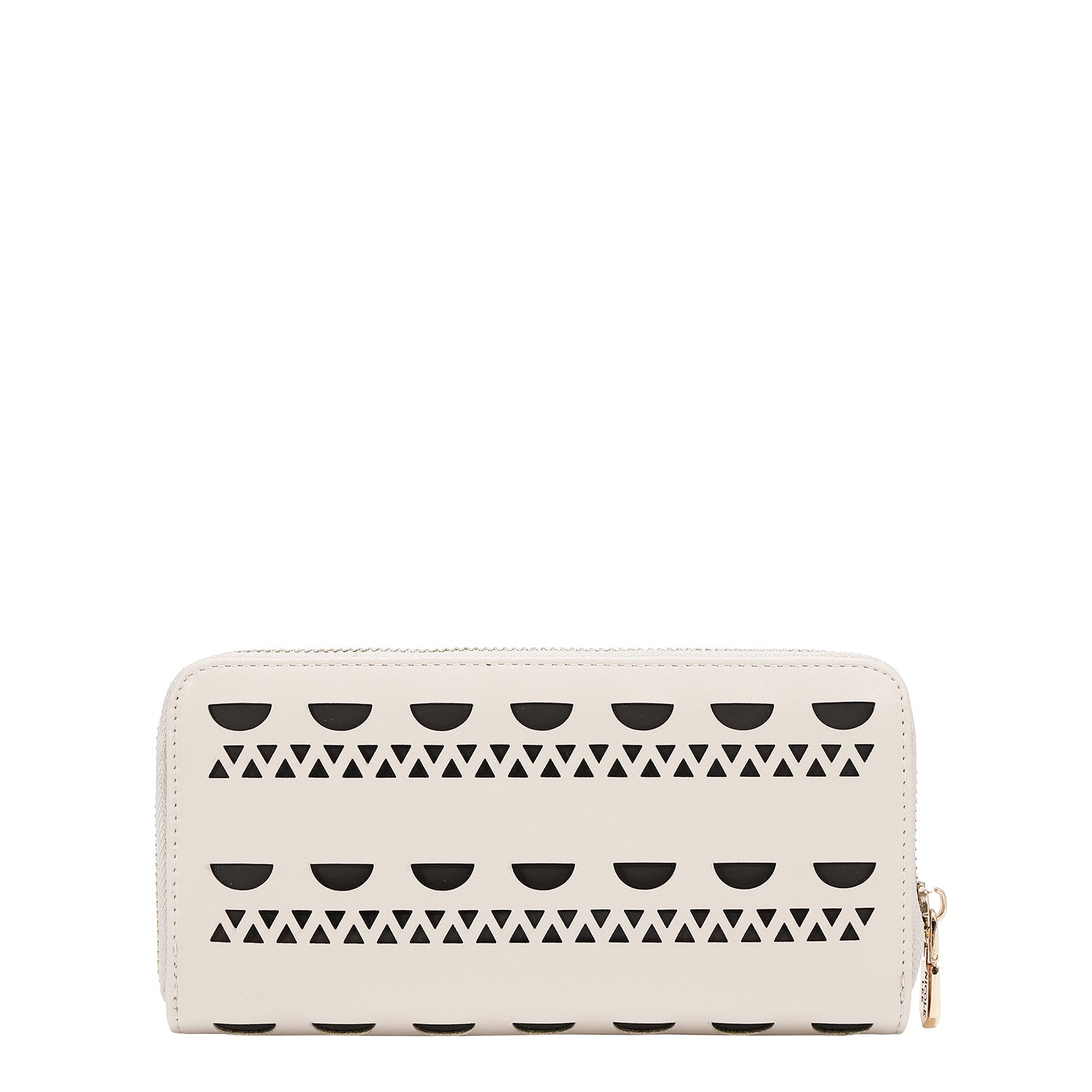 PORTEFEUILLE AVEC CLOUS ARGENTÉS (BEIGE)