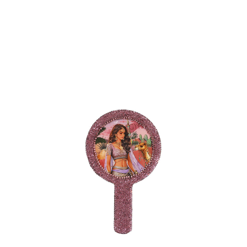 ESPEJO DE MANO REDONDO (QUEEN CLEOPATRA)