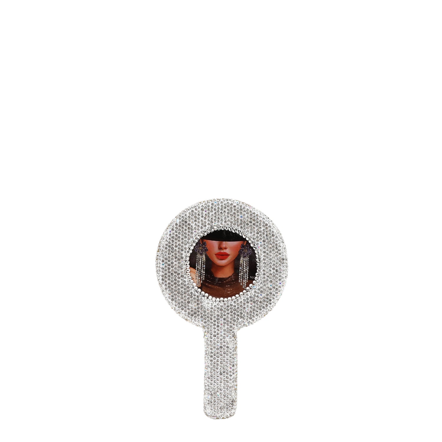 MIROIR À MAIN ROND (<tc>SAMANTHA LA BELLEZA</tc>)