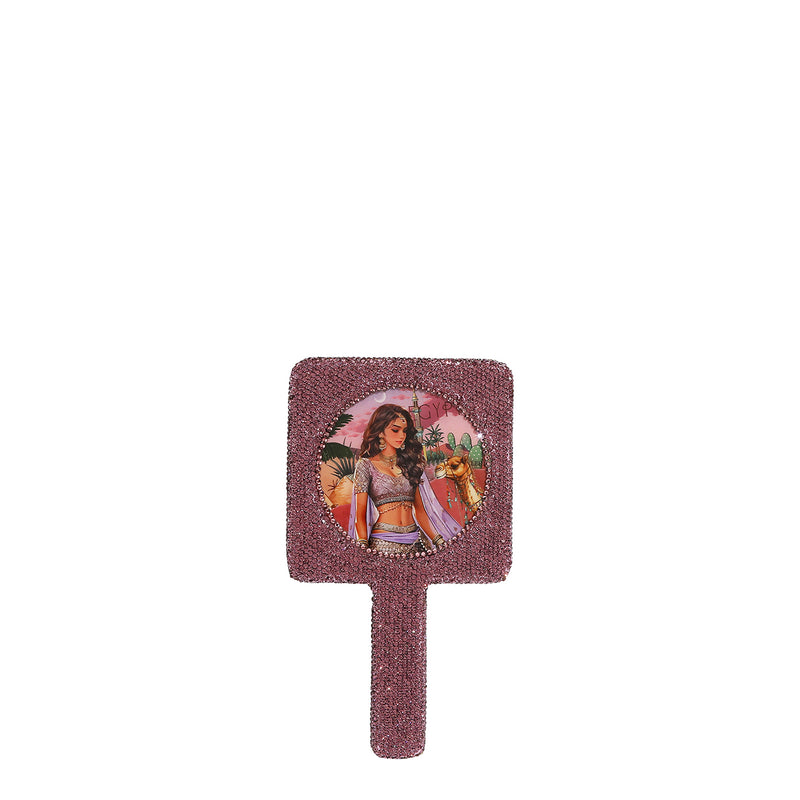ESPEJO DE MANO RECTANGULAR (QUEEN CLEOPATRA)