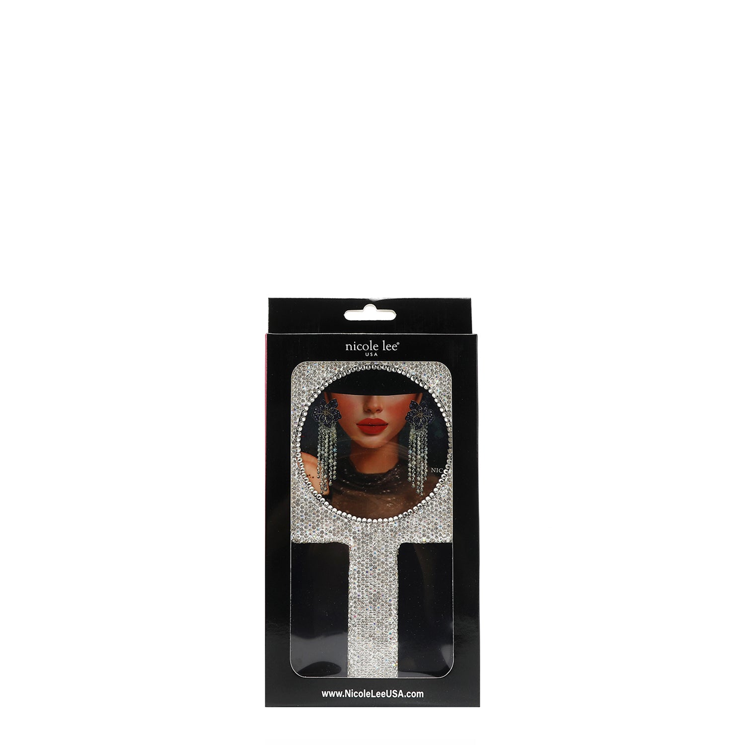 MIROIR À MAIN RECTANGULAIRE (<tc>SAMANTHA LA BELLEZA</tc>)