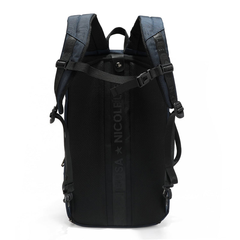 BLUE MEN'S LAPTOP BACKPACK