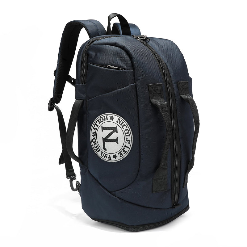 BLUE MEN'S LAPTOP BACKPACK