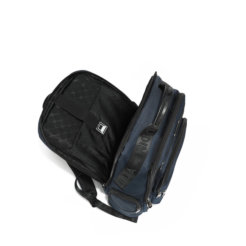 MOCHILA PARA PORTATIL CON PUERTO USB PARA HOMBRE AZUL