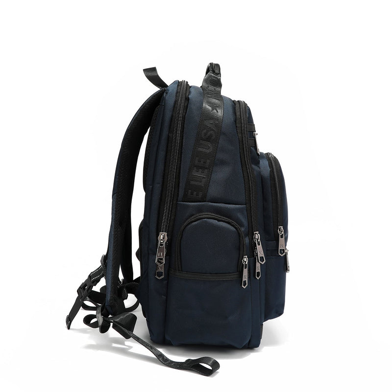 MOCHILA PARA PORTATIL CON PUERTO USB PARA HOMBRE AZUL