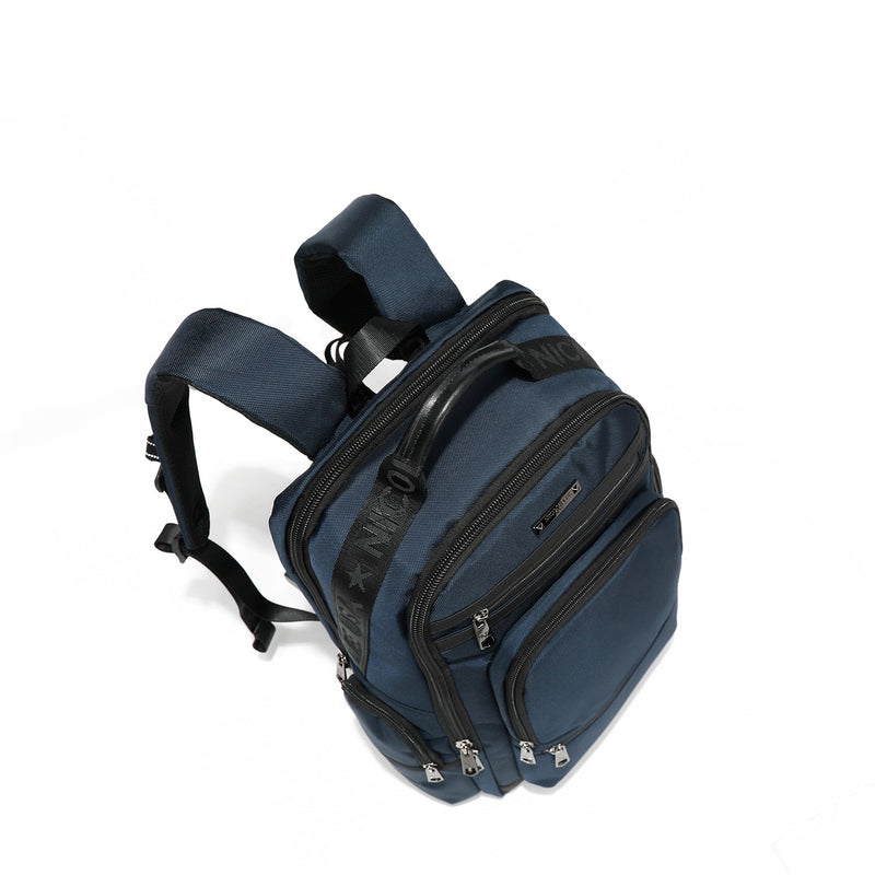 MOCHILA PARA PORTATIL CON PUERTO USB PARA HOMBRE AZUL