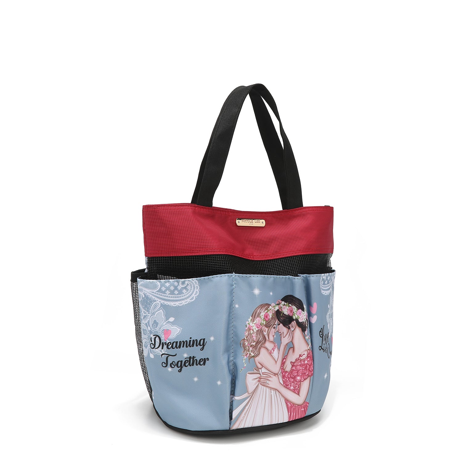 Convenient organizing bag stamped