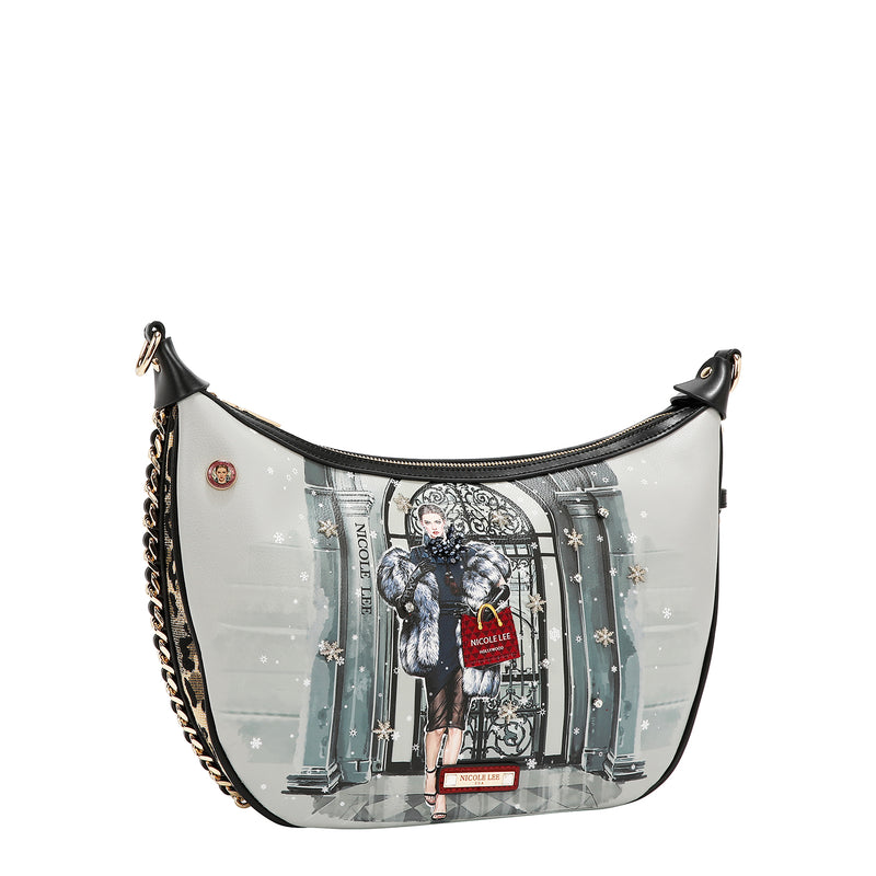 BOLSO MENSAJERO (MODA SNOWFLAKE)
