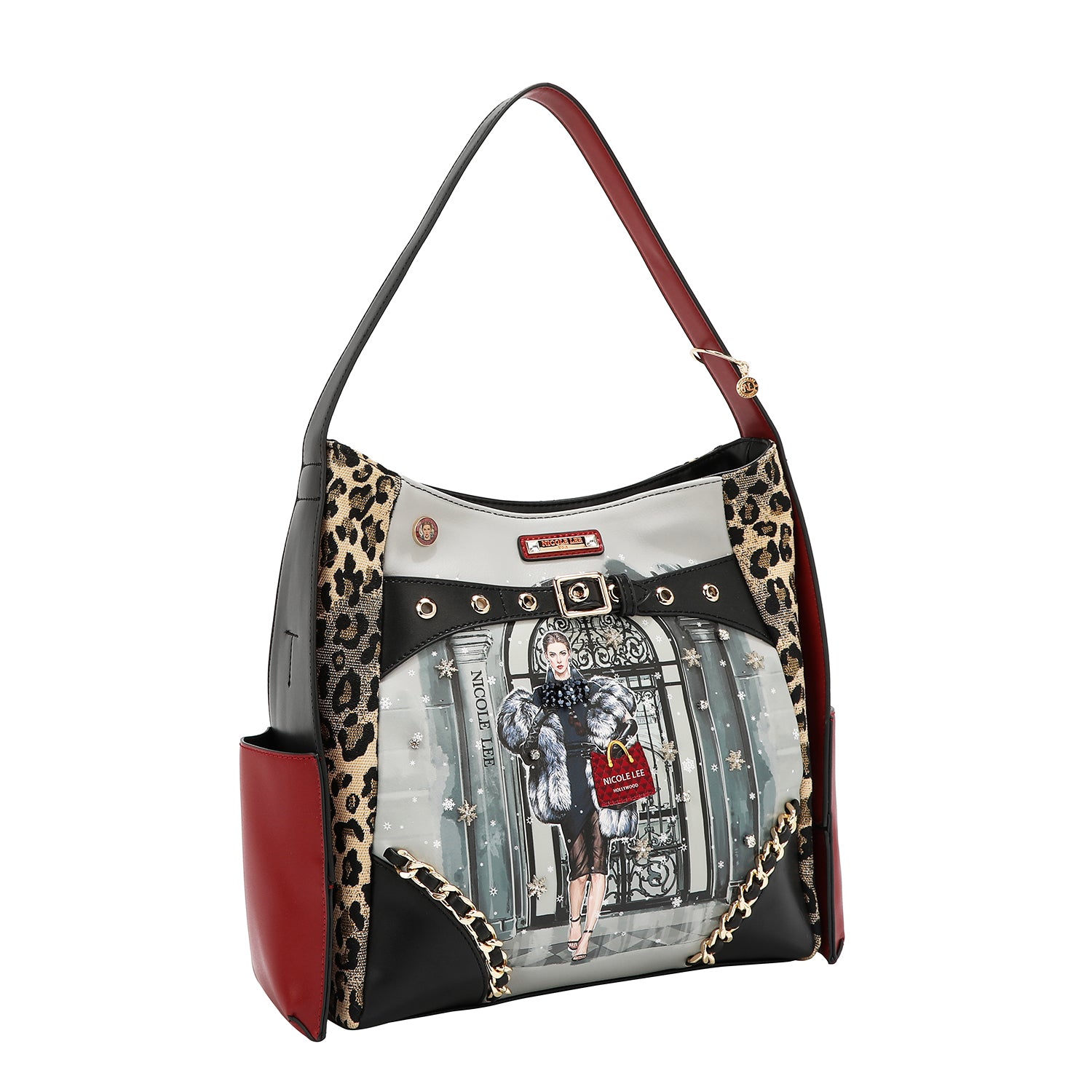 BOLSO HOBO (MODA SNOWFLAKE)