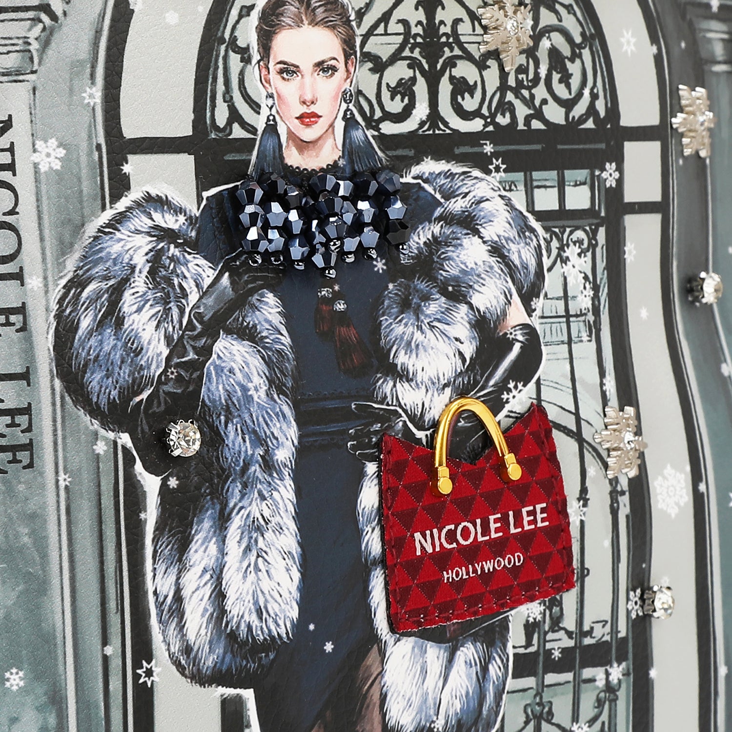SAC À BANDOULIÈRE (<tc>MODA SNOWFLAKE</tc>)
