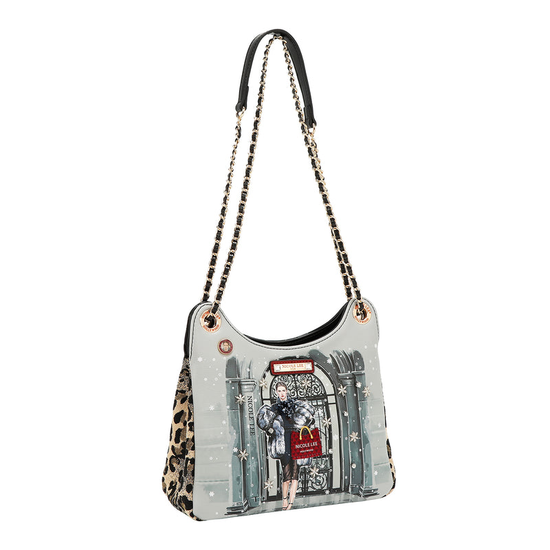 BOLSO DE HOMBRO (MODA SNOWFLAKE)