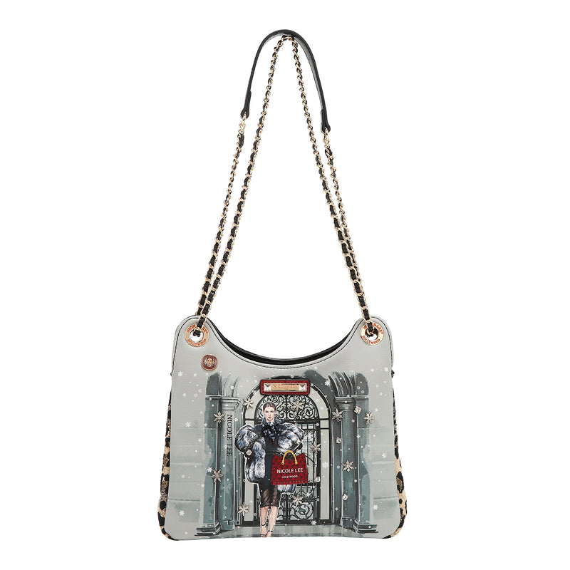BOLSO DE HOMBRO (MODA SNOWFLAKE)