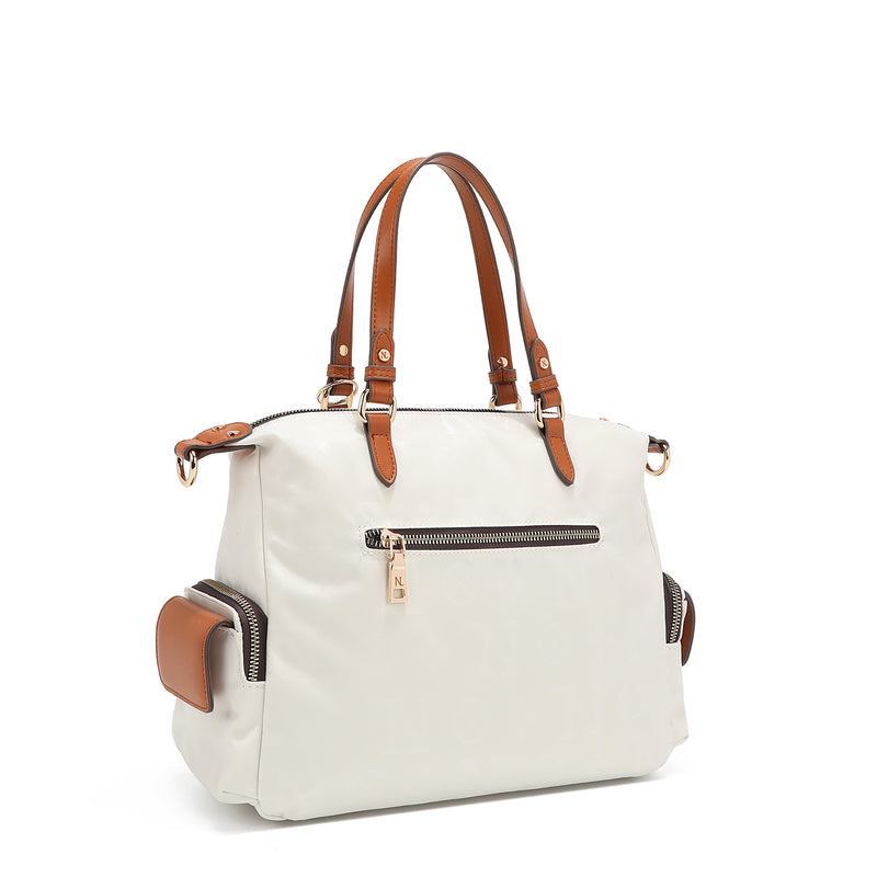 Satchel Margot Bag (White)