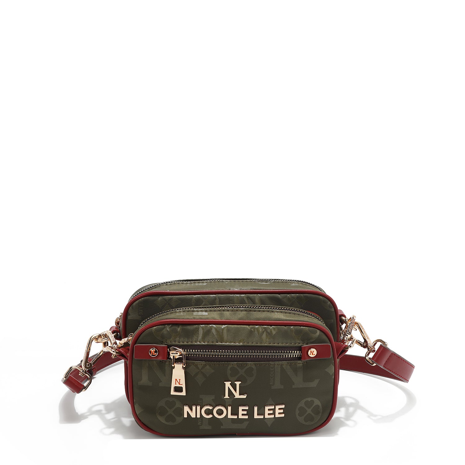 BANDOLERA MARGOT DE 2 PIEZAS (VERDE)