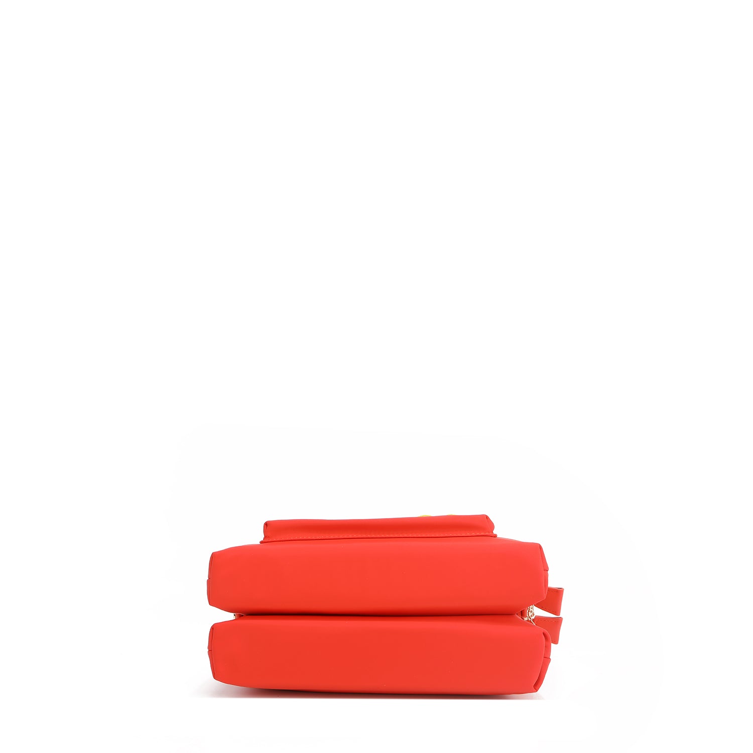 SAC BANDOULIÈRE ACCORDÉON AVEC PATCHS COLORÉS (Orange)