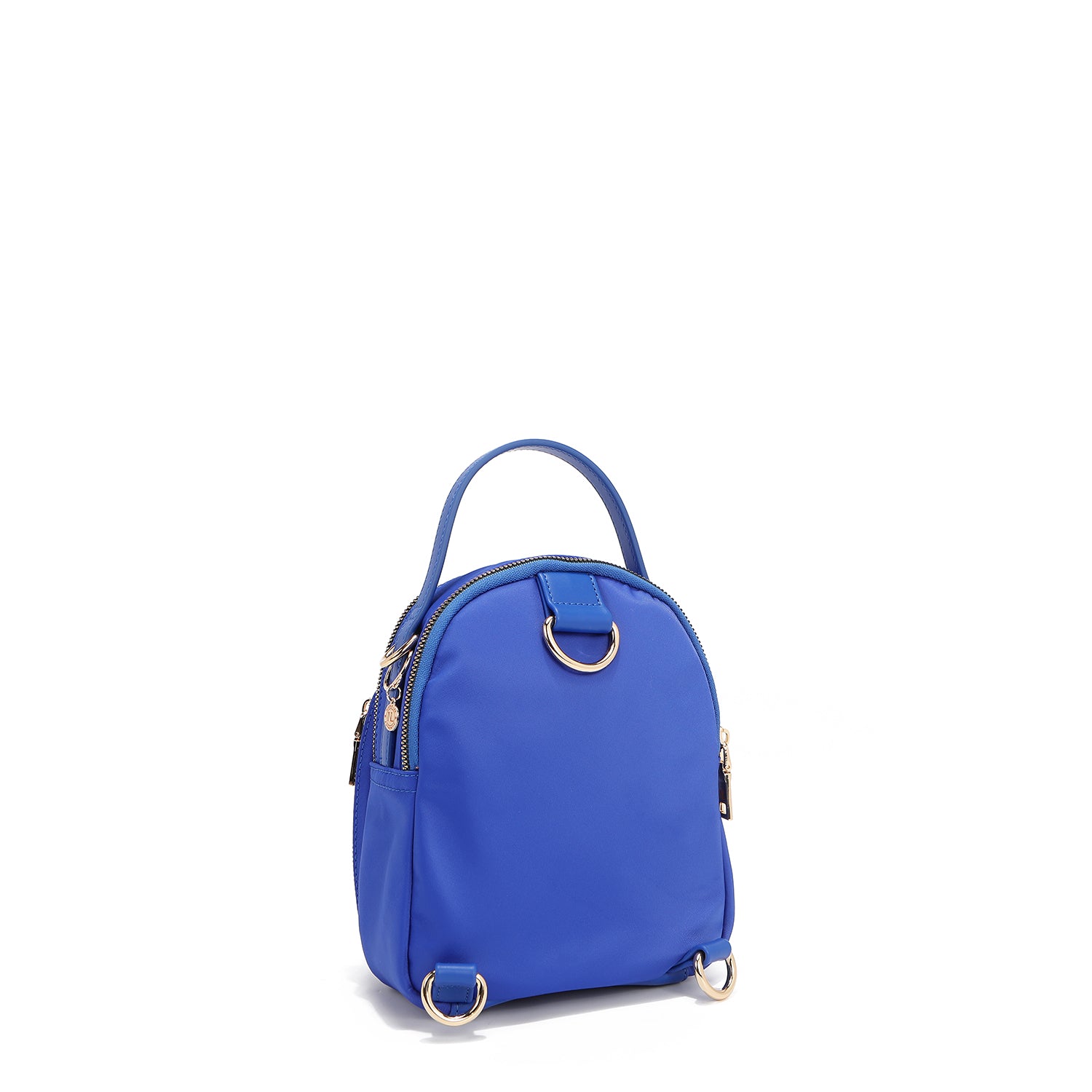 BOLSO MULTIUSOS CON PARCHES DE COLORES (AZUL)