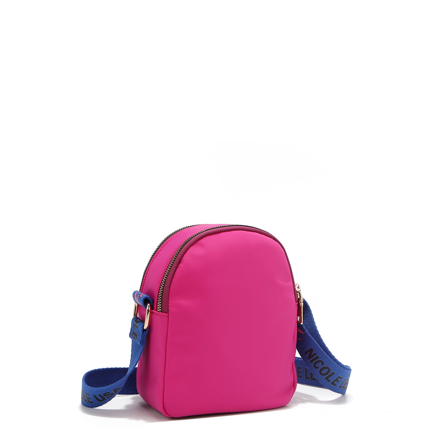 SAC BANDOULIÈRE AVEC PATCHS COLORÉS (VIOLET)