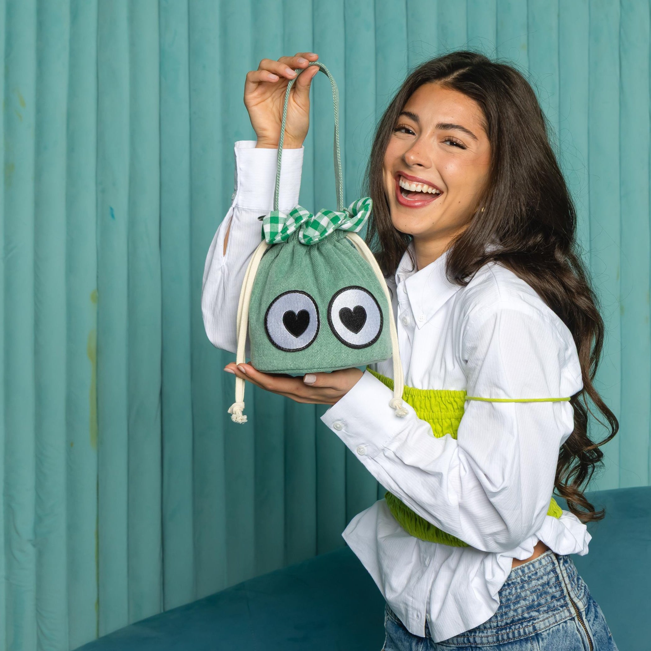 BOLSA EYE LOVE YOU V2 (ROJO)