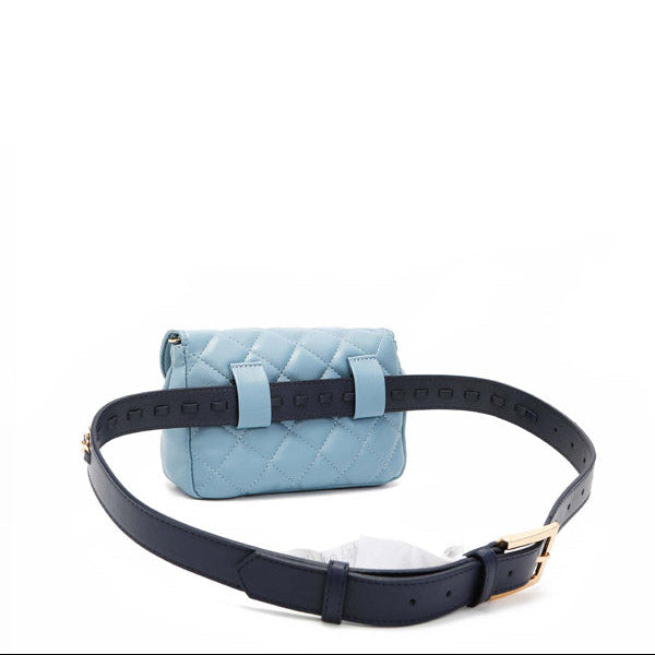 SAC DE TAILLE REMBOURRÉ/SAC À BANDOULIÈRE (BLEU)