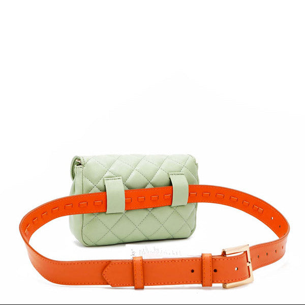 SAC DE TAILLE REMBOURRÉ/SAC À BANDOULIÈRE (VERT)