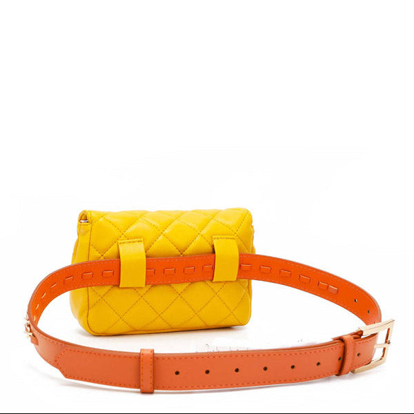 RIÑONERA/BANDOLERA ACOLCHADA (AMARILLO)