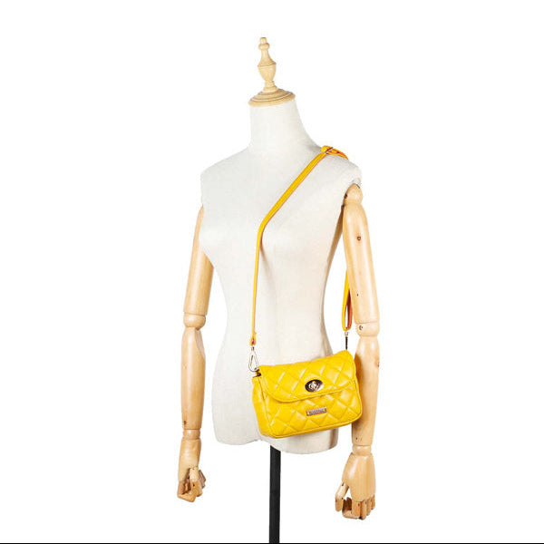 RIÑONERA/BANDOLERA ACOLCHADA (AMARILLO)