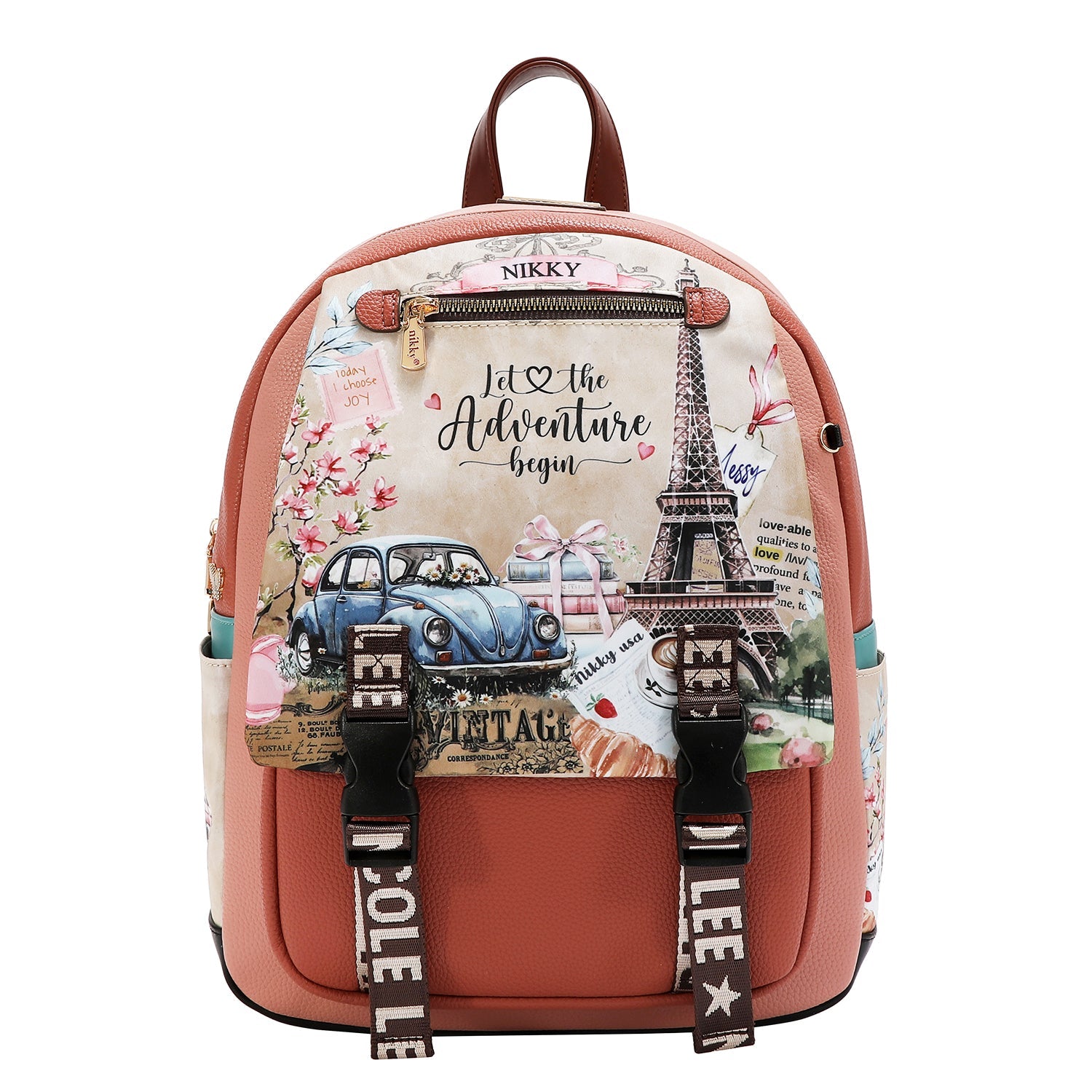 MOCHILA CON SOLAPA STEP BY STEP (CHASING DREAMS)