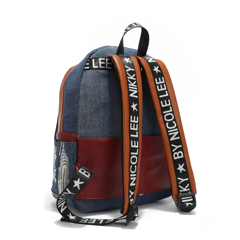 BACKPACK WITH FLAP <tc>Denim</tc>  <tc>DREAMER</tc>