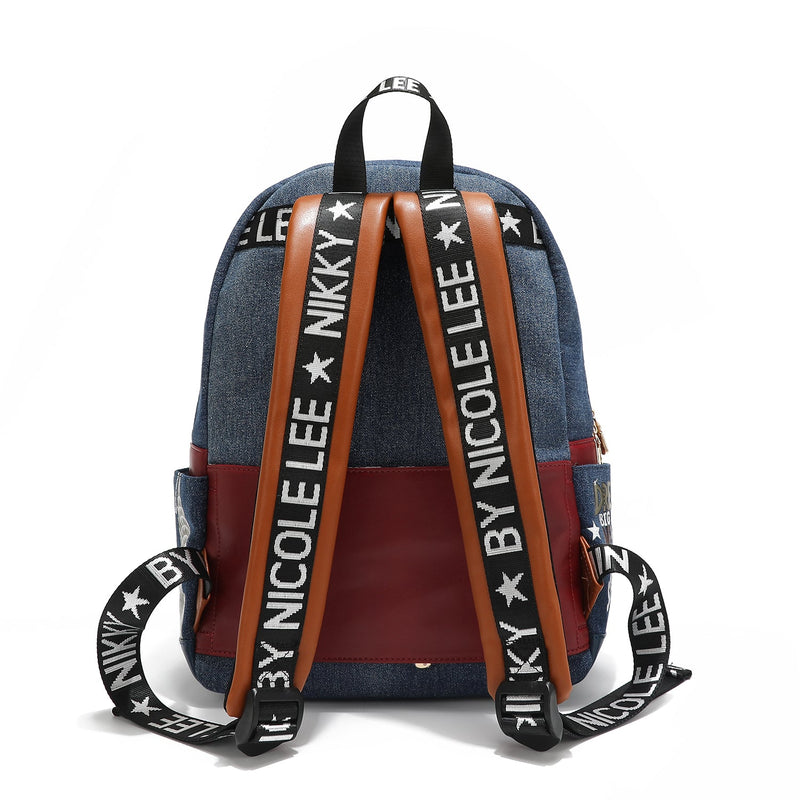 BACKPACK WITH FLAP <tc>Denim</tc>  <tc>DREAMER</tc>