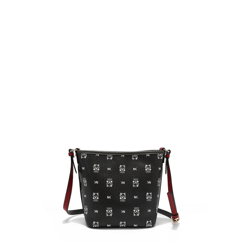 CROSSBODY BAG (<tc>NIKKY FINDS MEOW</tc>) BLACK