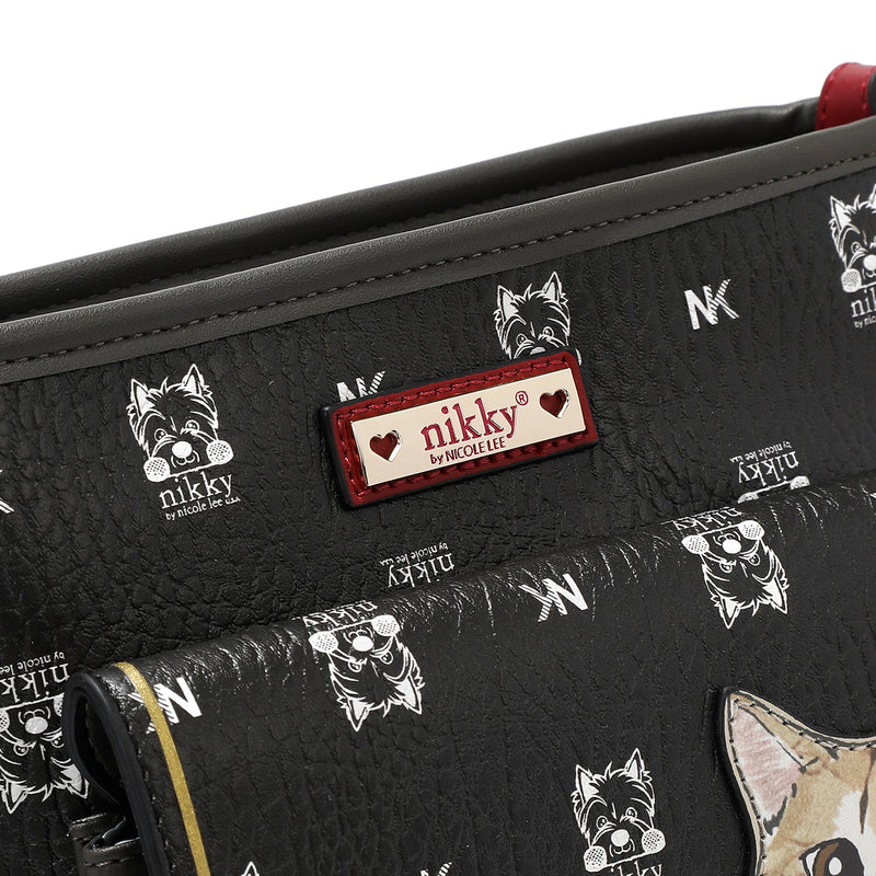 CROSSBODY BAG (<tc>NIKKY FINDS MEOW</tc>) BLACK