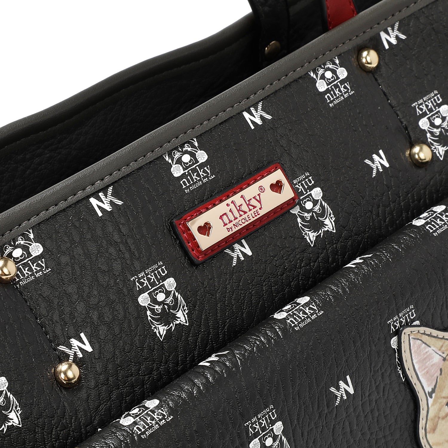 TOTE (<tc><tc><tc>Nikky</tc> Finds Meow</tc></tc>) BLACK