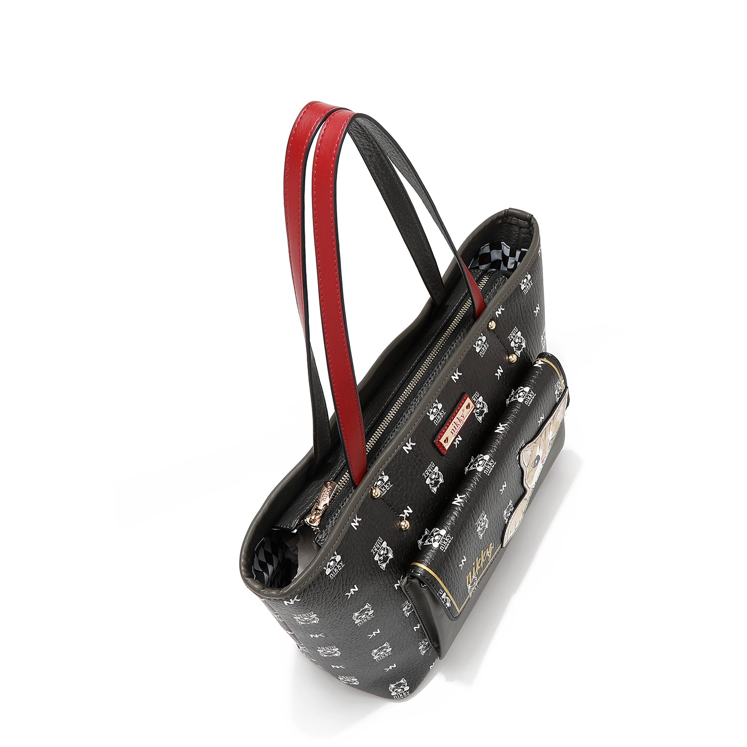 TOTE (<tc><tc><tc>Nikky</tc> Finds Meow</tc></tc>) BLACK