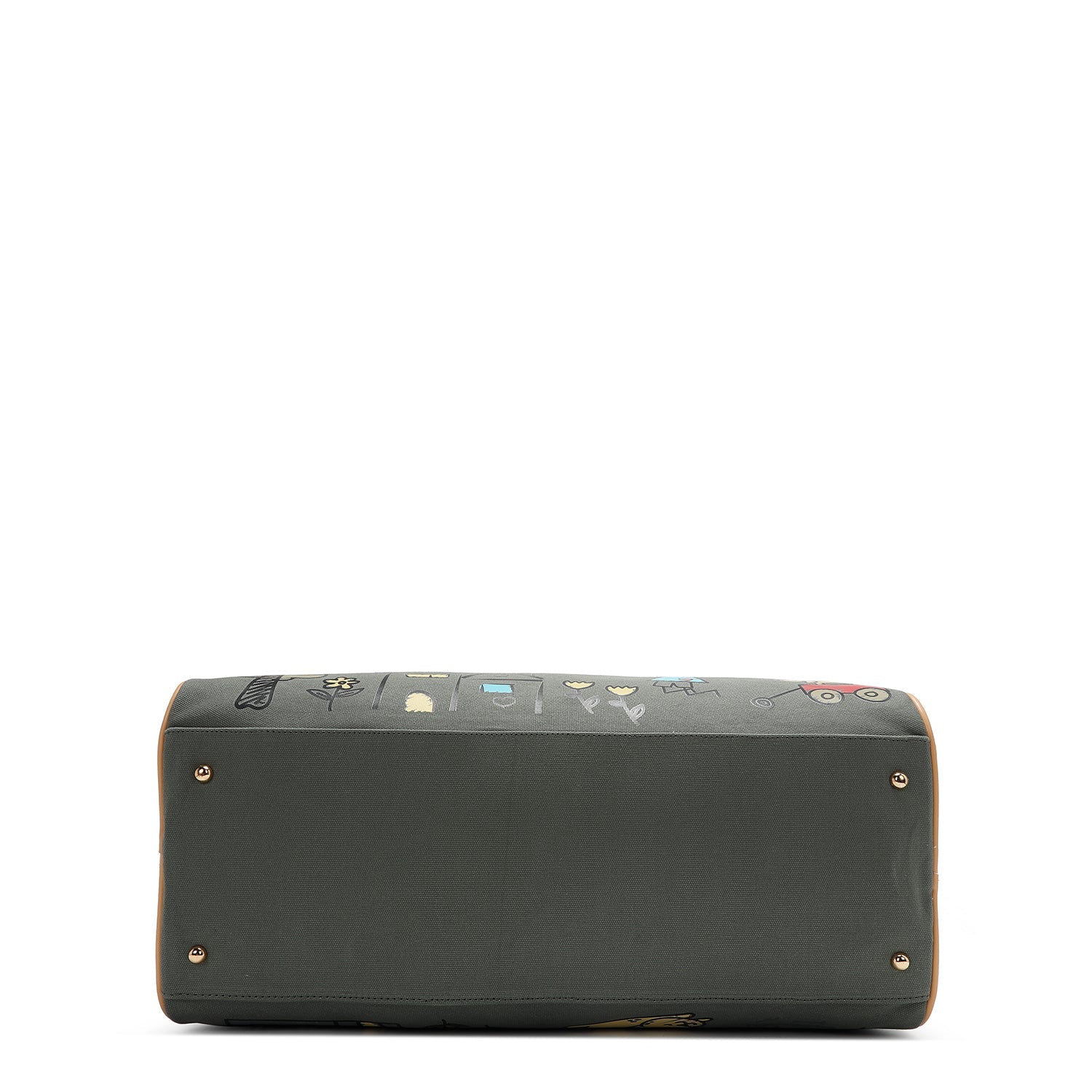 BOLSO DE GIMNASIO DE LONA (VERDE)