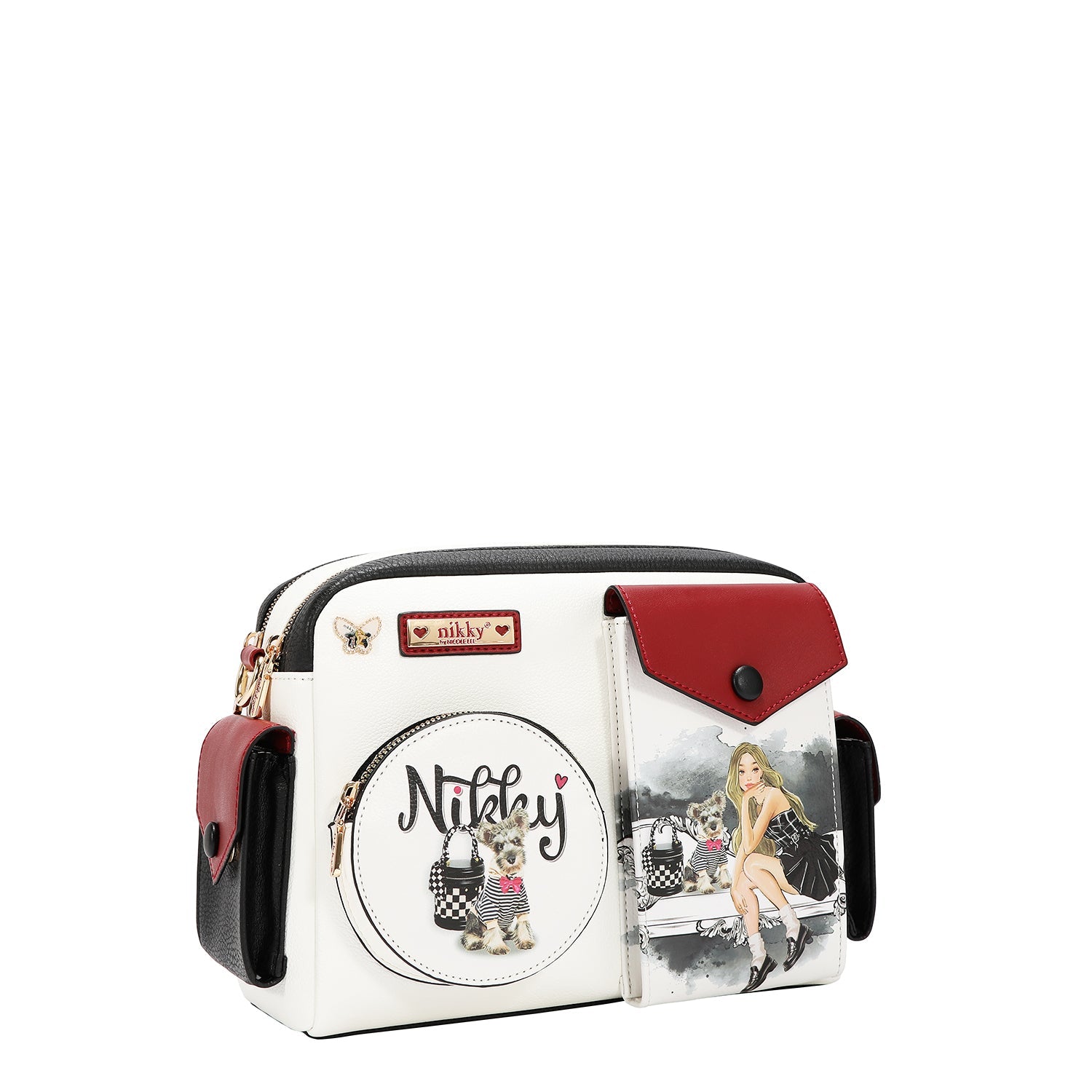 BOLSO BANDOLERA MULTIBOLSILLOS (ANGEL FROM ABOVE)