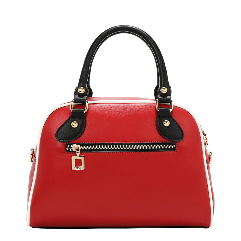 BOLSO DOMO VARSITY (ROJO)
