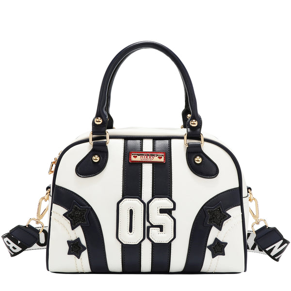BOLSO DOMO VARSITY (BLANCO)