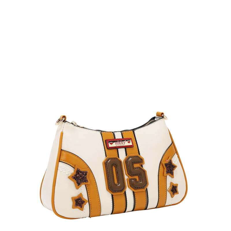 BANDOLERA VARSITY (BEIGE)